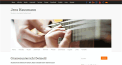 Desktop Screenshot of guitarsonic.de